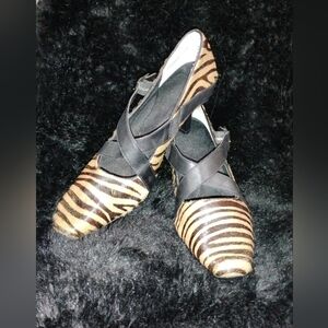 PONY HAIR HEAVY METAL SHOES